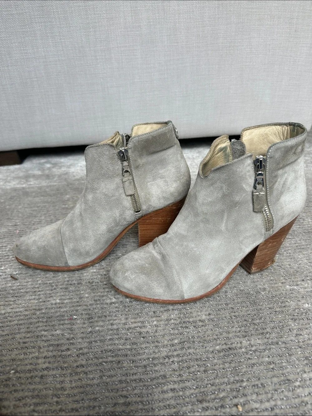 rag & bone suede ankle